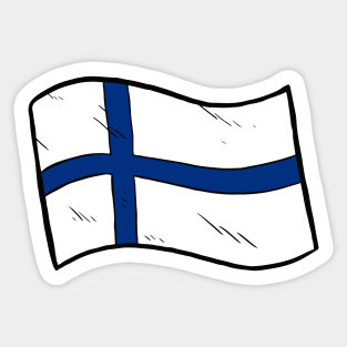 Flag of Finland Sticker